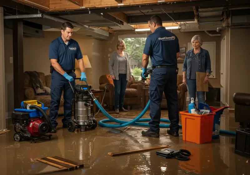 Basement Water Extraction and Removal Techniques process in Saint Louis, MI